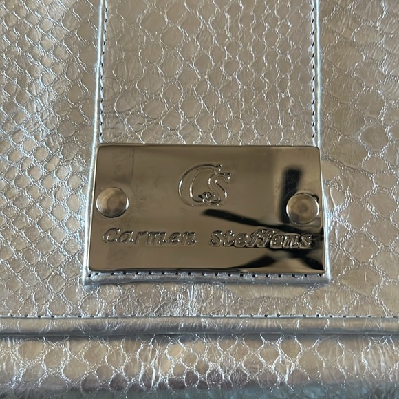 Carmen Steffens Silver Clutch - Picture 2 of 9